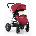 Poussette de bébé en aluminium de style européen 3-en-1 Chine